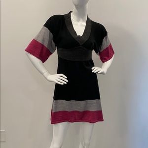 Ellison small color block sweater dress
